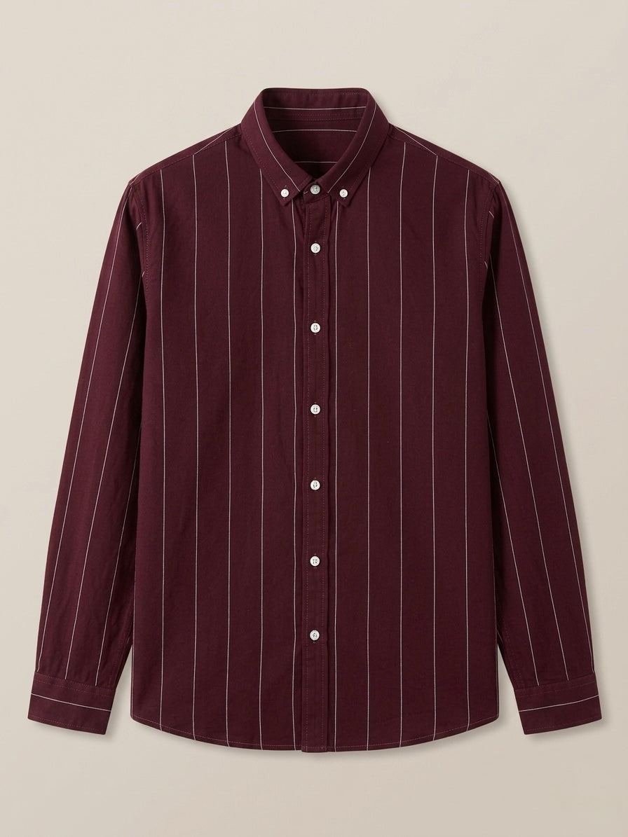 Striped cotton shirt