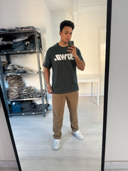 Relaxed fit swtd t-shirt (2Xl)