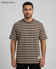 Striped regular fit tshirt