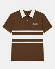Relaxed fit retro polo