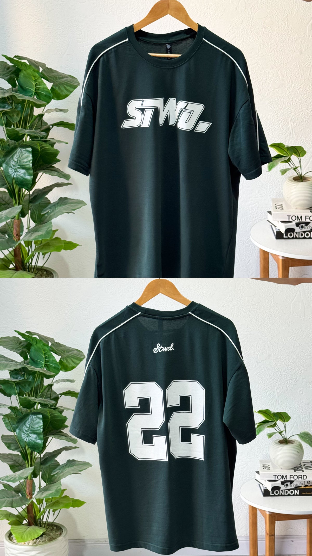Relaxed fit swtd t-shirt (2Xl)