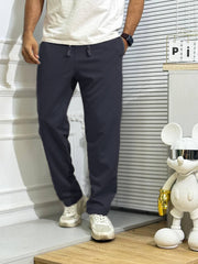 Dark grey relaxed sweatpants