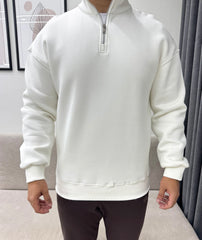 White oversize quarter