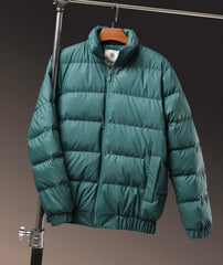 Green premium puffer jacket