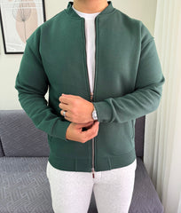 Bomber cotton sweatshirt