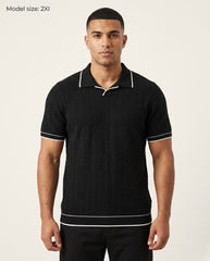 Slim tricot polo