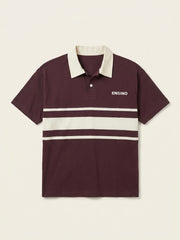 Relaxed fit retro polo