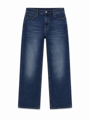 Wide leg jeans blue