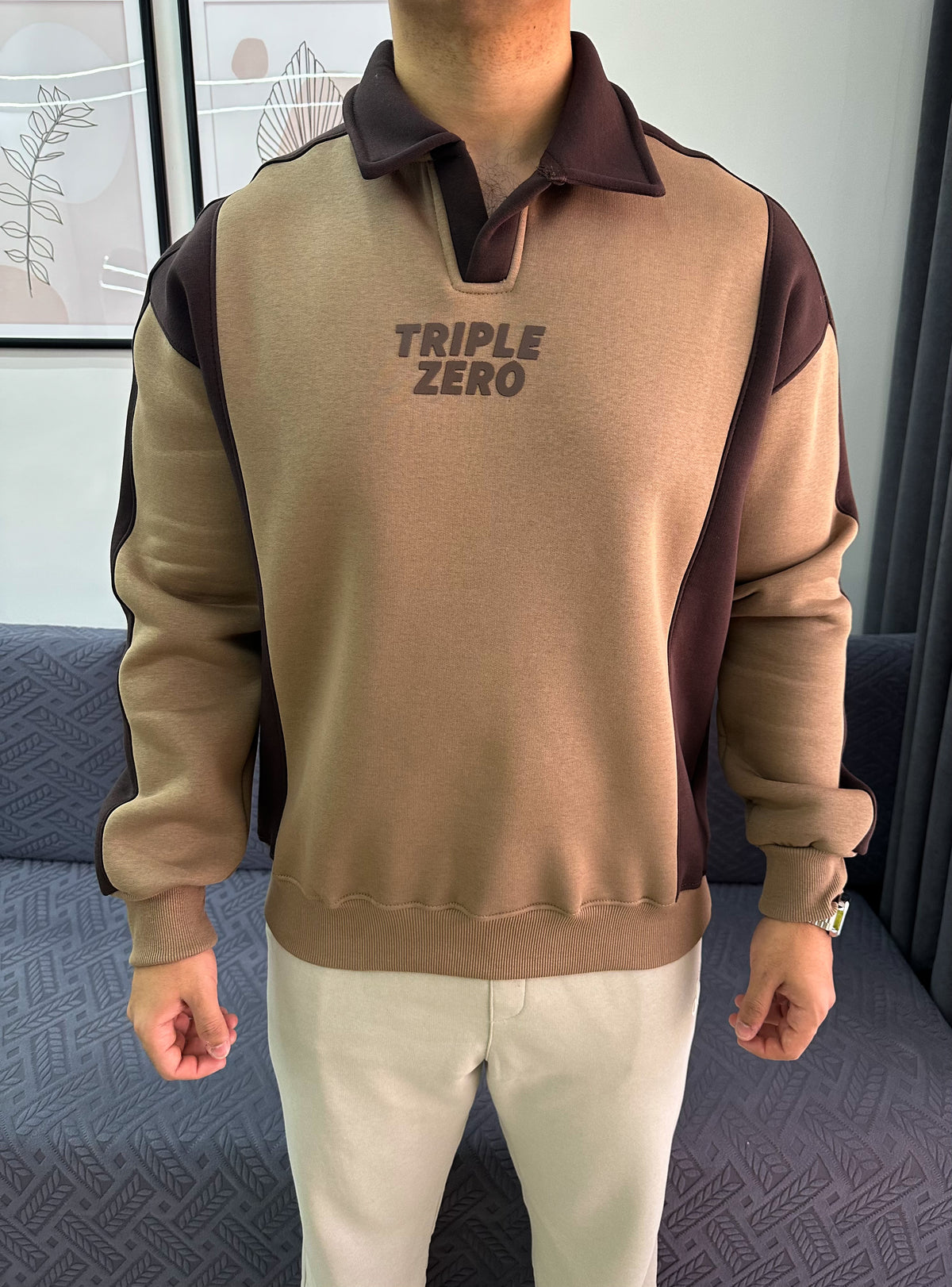 Triple zero relaxed sweatshirt