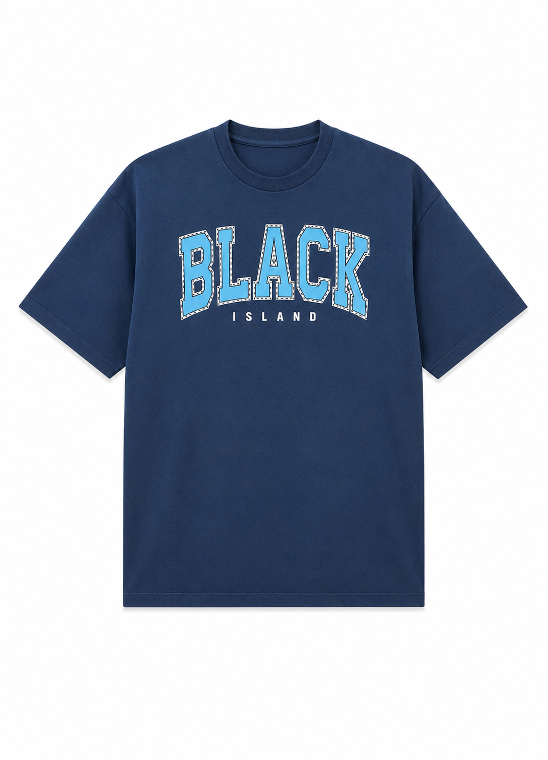 Blue oversize t-shirt (M)