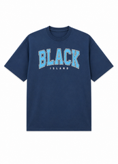 Blue oversize t-shirt (M)