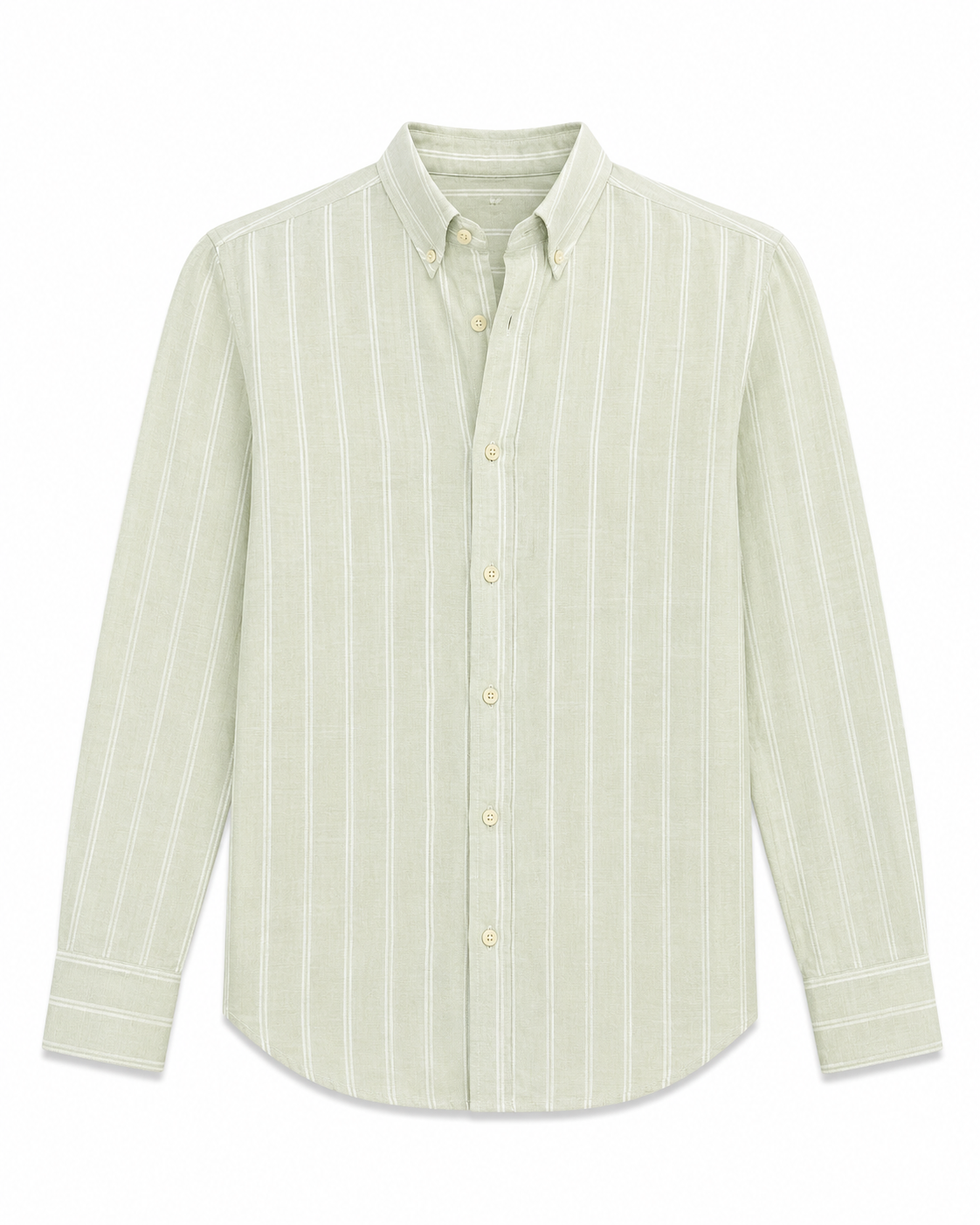 Striped long sleeve mint (Xl)