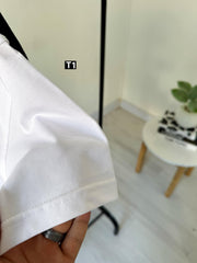 White basic t-shirt