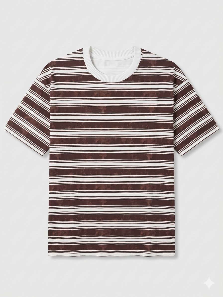 Oversize striped Tshirt