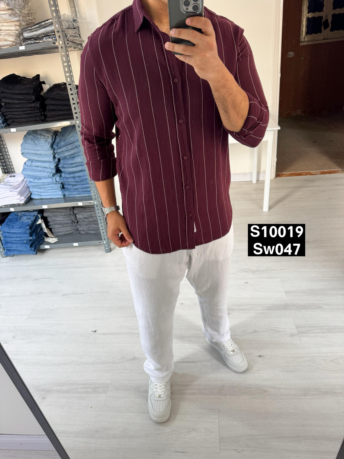 Striped long sleeve nbety