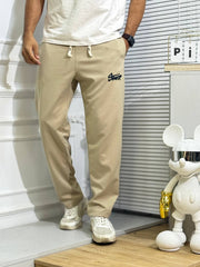 Relaxed fit sweatpants beige