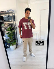 Relaxed fit sweatpants beige