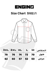 Short collar long sleeve navy